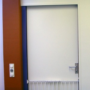 Afgewerkte branddeur